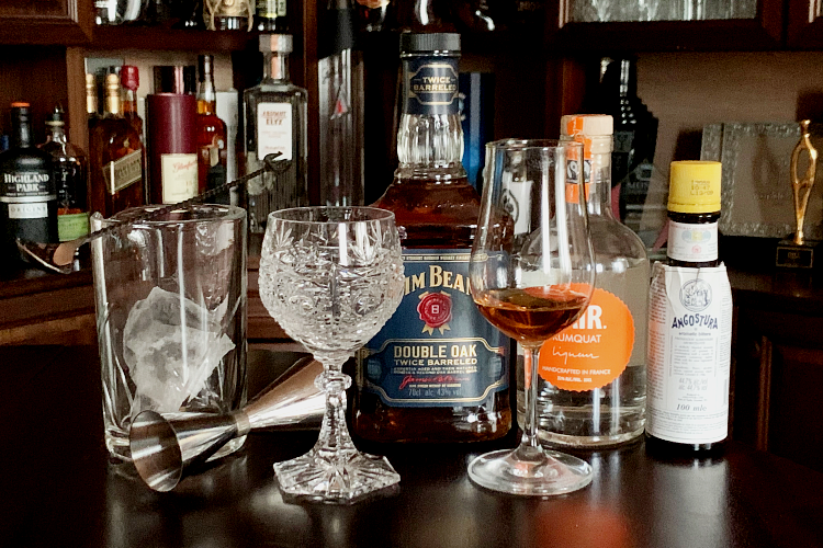 Jim-Beam-Cocktail-Fair-Kumquat-Angostura-Bitters-Bar-tools-Double-Oak-Whiskey