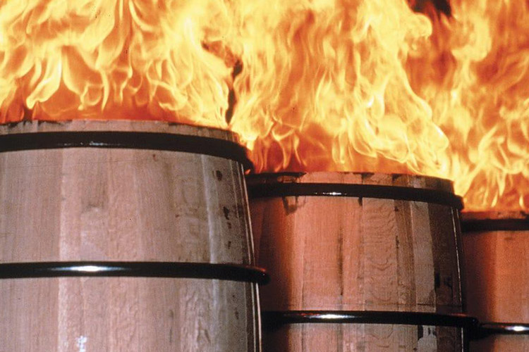 Maker's Mark Charring Barrels