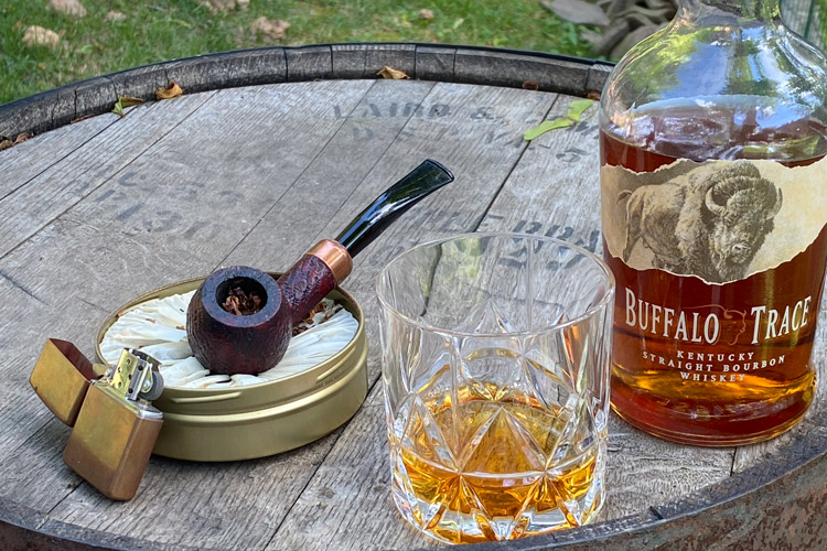 Serving Bourbon Whiskey