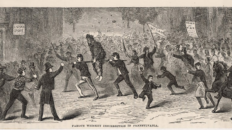 Whiskey Insurrection In Pennsylvania