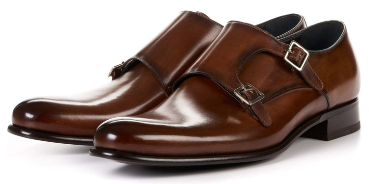 Paul Evans Le Poitier Double Monk Strap Shoe