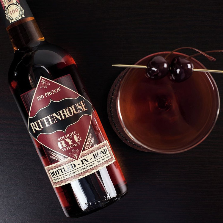 Rittenhouse Bottled in Bond Straight Rye Whiskey