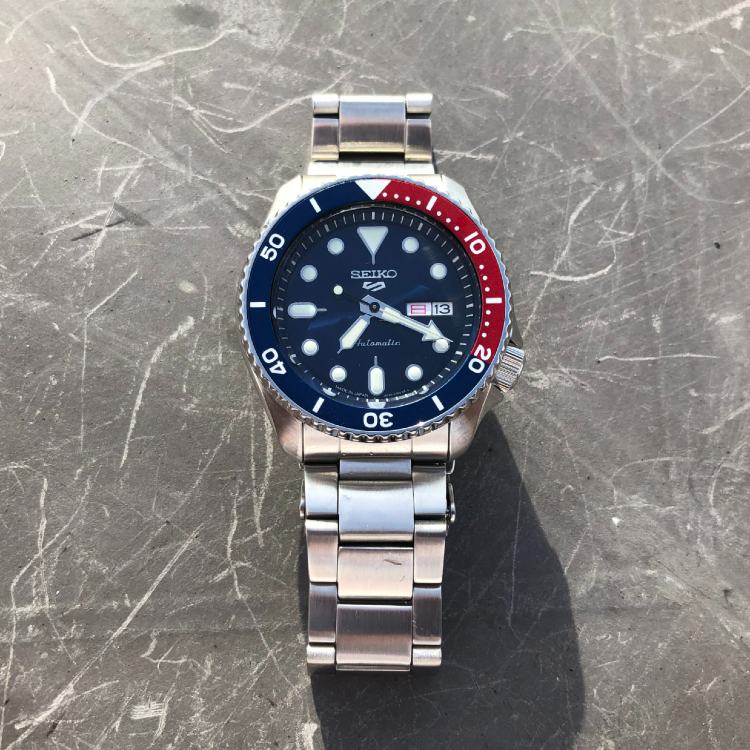 Seiko 5 Sports SRPD53 5KX Pepsi Watch