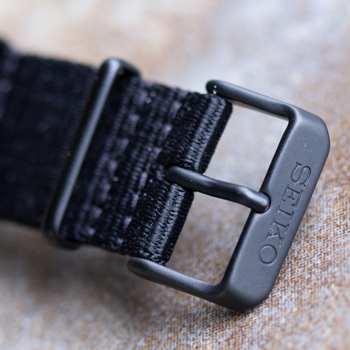 Seiko-5-Sports-SRPD81-Black-PVD-NATO-Strap-Buckle