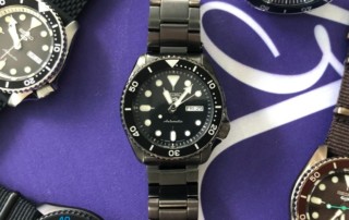 Seiko SRPD65 Black PVD Watch With Other 5 Sports Models