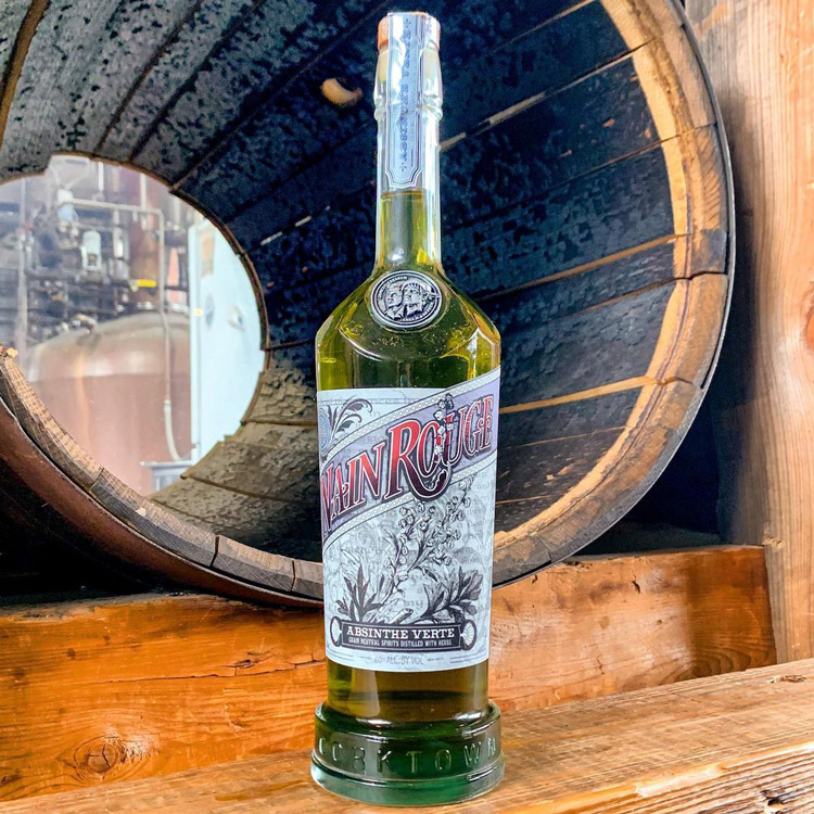 Two James Nain Rouge Absinthe