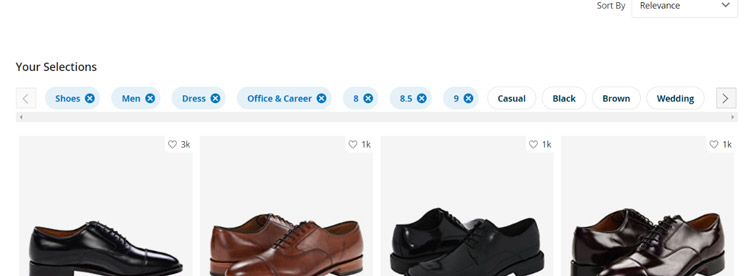 Zappos Your Selection