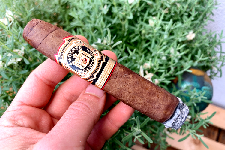 Arturo-Fuente-Don-Carlos-Eye-of-the-Shark-Cigar-Review-first-third