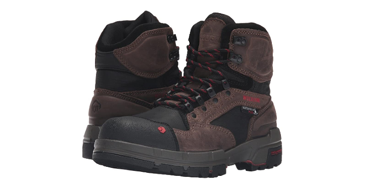 Wolverine Legend Durashokcs Carbonmax boots in Dark Brown