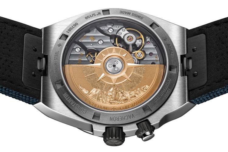 Vacheron Constantin Overseas Everest Gold Rotor Thru Caseback