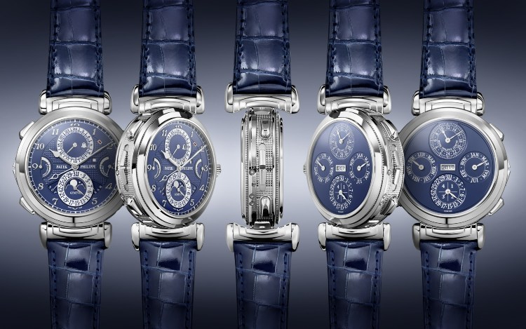 Patek Philippe White Gold Grandmaster Chime Complicated Watch 6300G (1)