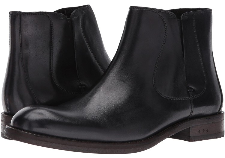 John Varvatos Waverly Chelsea Black Boot