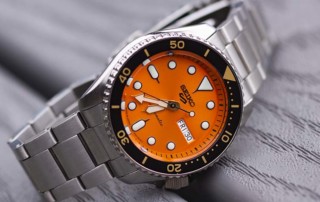 Seiko 5 Sports SBSA009 Orange 5KX SRPD59 Dive Watch