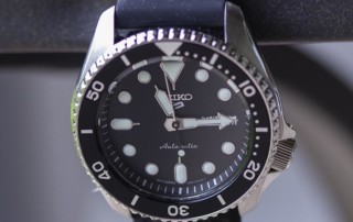 Seiko 5 Sports SRPE21 Black Dial Japan Movement
