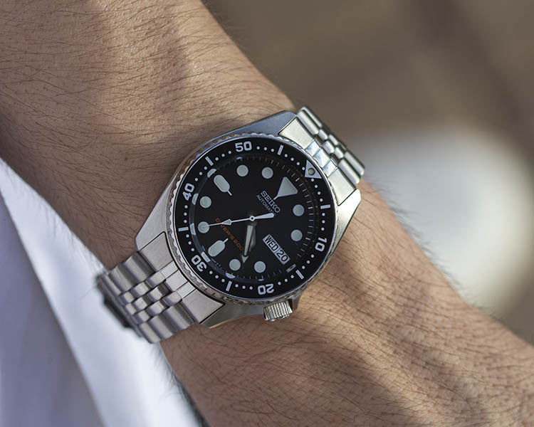 Seiko SKX013 On The Wrist