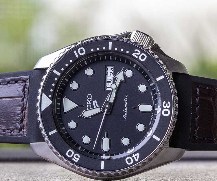 Seiko SRPE21 Day Date Dive Watch