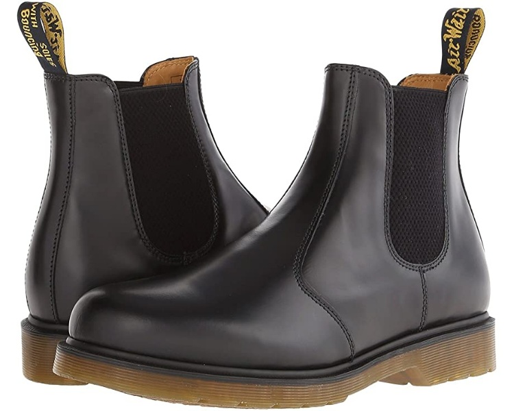 Dr. Martens 2976 Black Leather Chelsea Boots