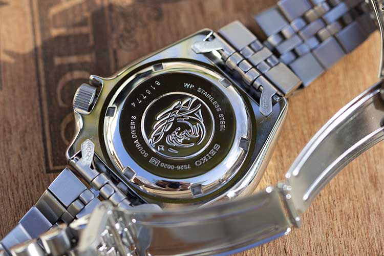 Steel Seiko Jubilee Bracelet & Folding Clasp On SKX009K Pepsi