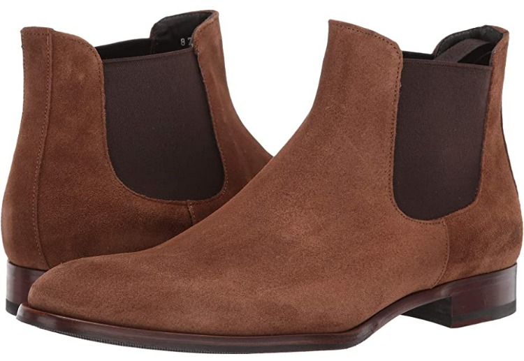 To Boot New York Shelby Chelsea boots In Brown Suede
