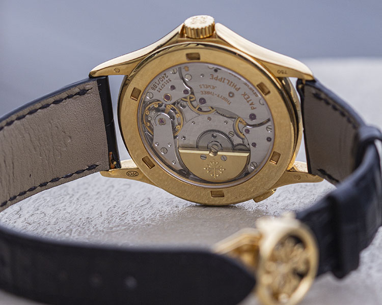 Patek 240 HU Caliber Through Sapphire Caseback