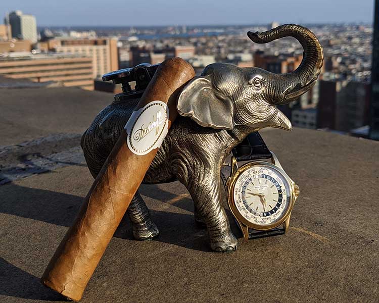 Patek Philippe 5110J With Davidoff Cigar & Lighter