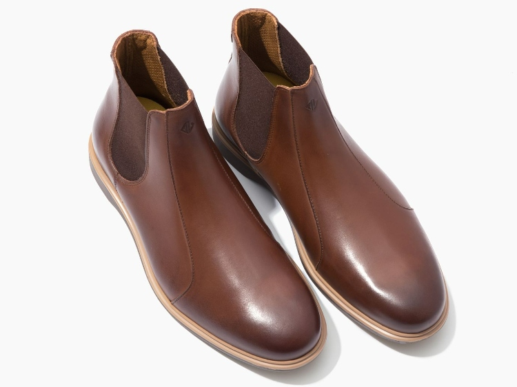 Amberjack Stylish Chelsea Boots In Smooth Leather