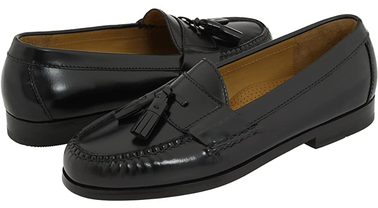 Cole Haan Pinch Tassel Shoes In Black