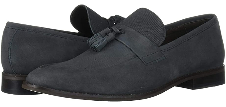 MARC JOSEPH NY Luxury Gold Tassle Loafer