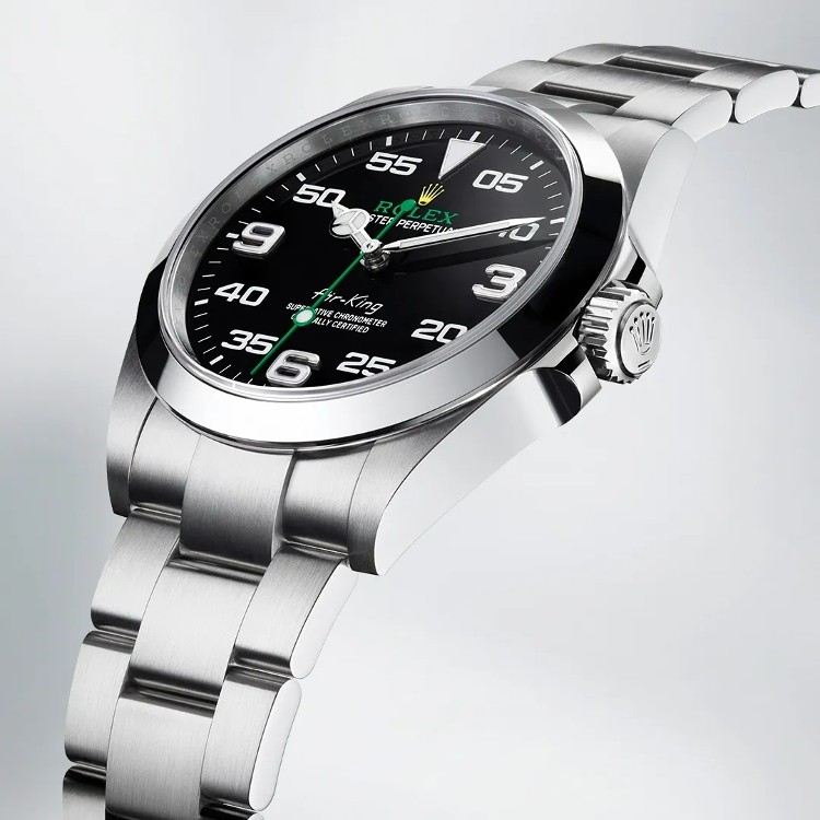 New 2022 Rolex Air-King 126900 Black Dial On Bracelet