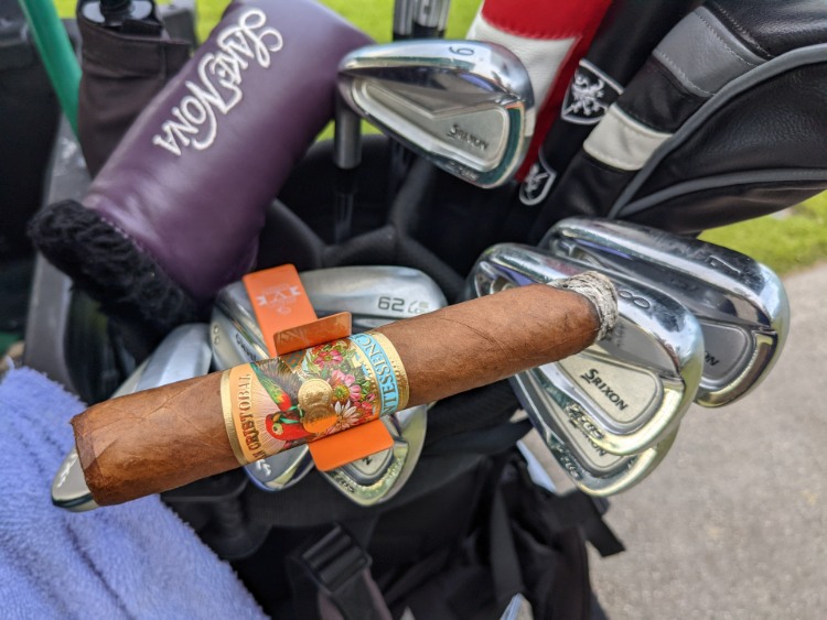 Stage V Cling Cigar Holder For Golf Bag