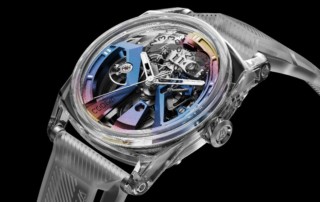 X41 Watch by CODE41 with Sapphire Case And Rainbow Dial