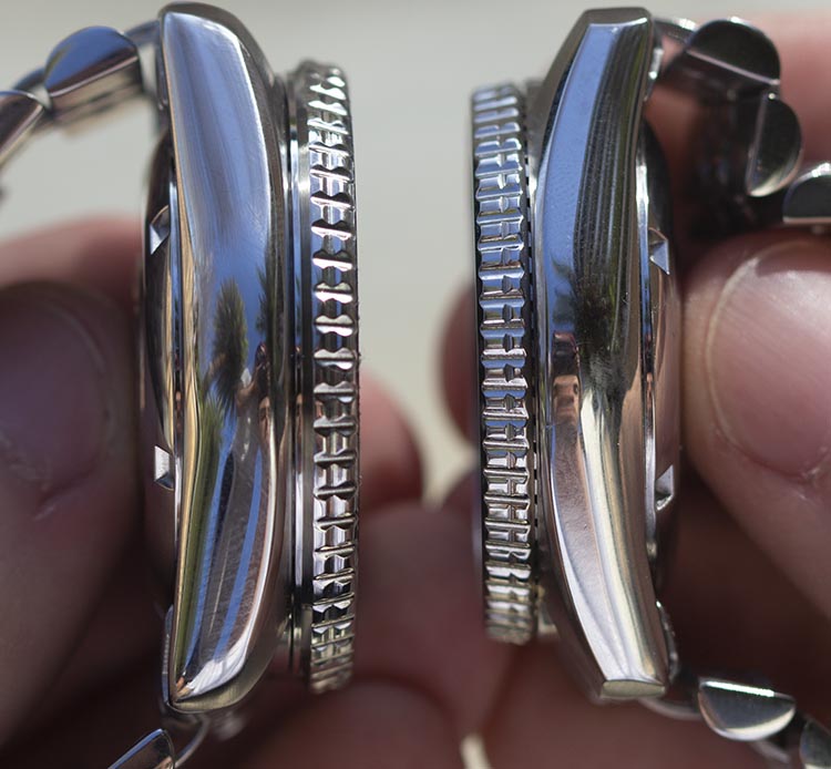Comparison of lugs on SKX 38mm and 42.5mm