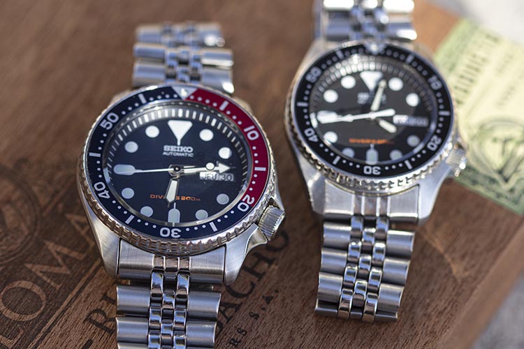 SKX009 vs SKX013 Case Size Dimensions Comparison