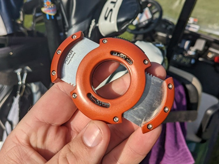 Xikar XO Orange Colored Version And Golf Bag