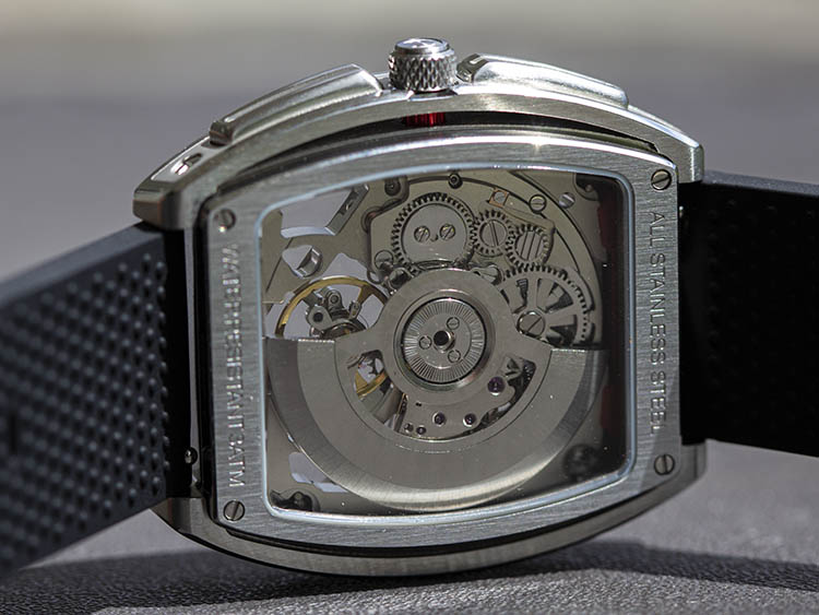 Custom Seagull ST2553JK Movement On Caseback Of Series Z