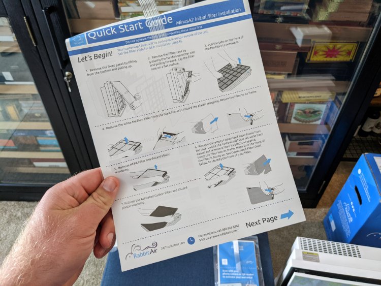 Instructions Manual For Using The Rabbit Air MinusA2 Unit