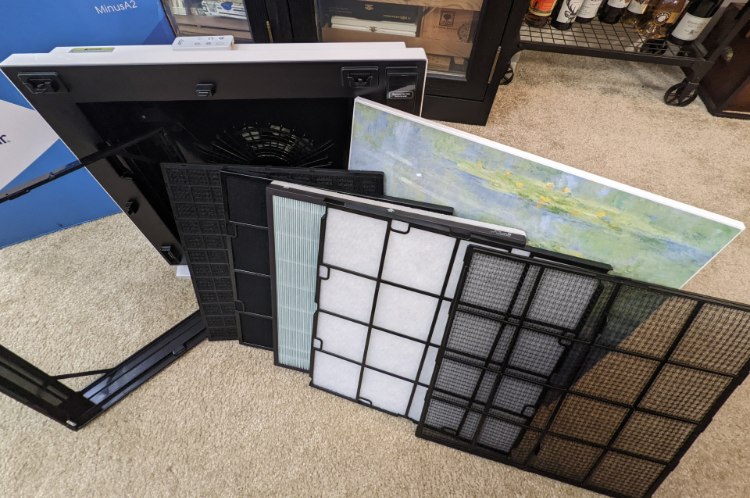 MinusA2 Filter Taken Apart