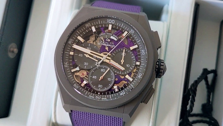 Zenith Defy El Primero 21 Titanium Case And Skeleton Dial