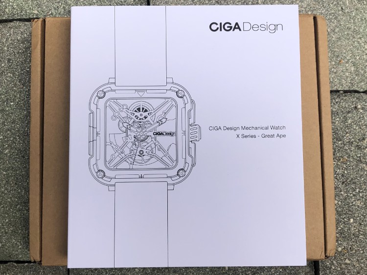 CIGA Design Booklet Box and Cardboard Shipping Box