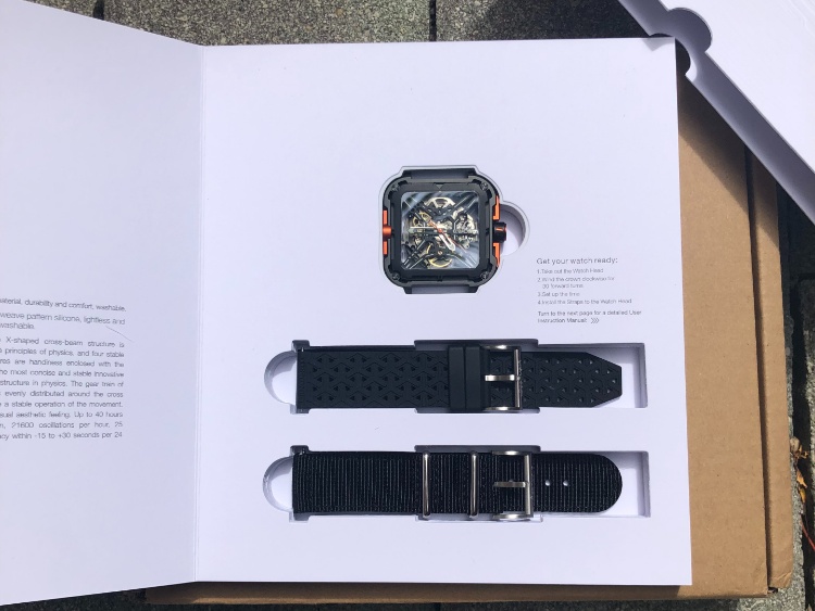 CIGA Design Series X Watch In Box With Extra Straps