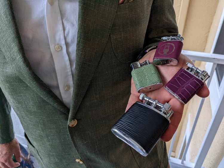 Flint Lighters by Bespoke Leather