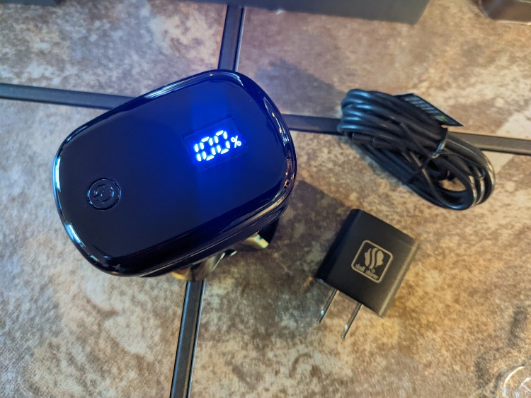 Pitbull Skull Shaver Gold With LCD Battery Screen