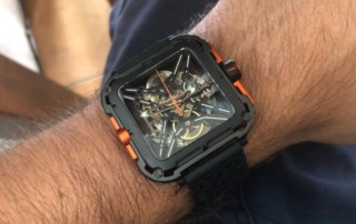 Skeleton Watch Series X On Wrist by CIGA Design