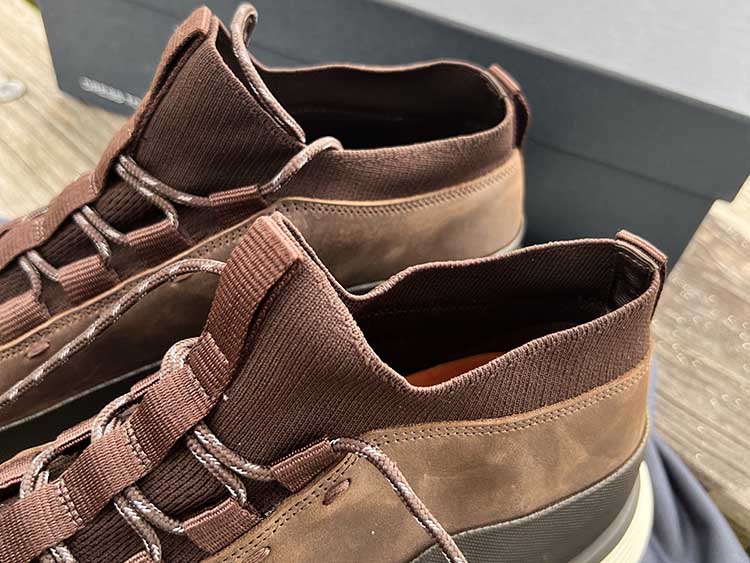 Brown Sock Liner On Mid Wtz Shoes