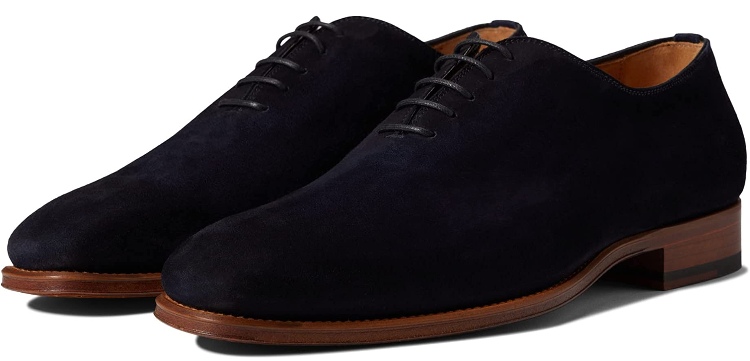 Magnanni Crucero Navy Suede Oxfords