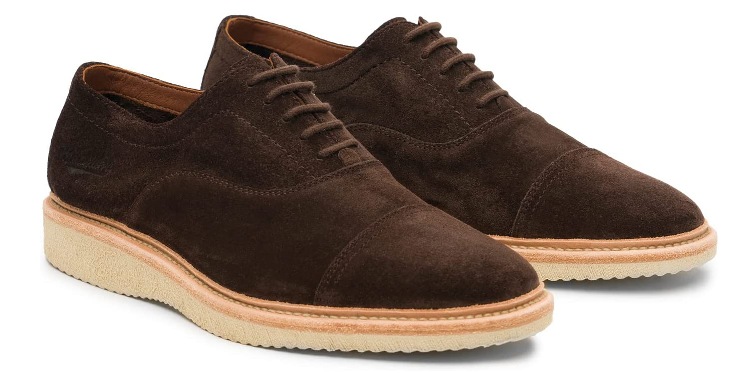 Milwaukee Boot Company Kinnickinnic Cap Toe Suede Shoe