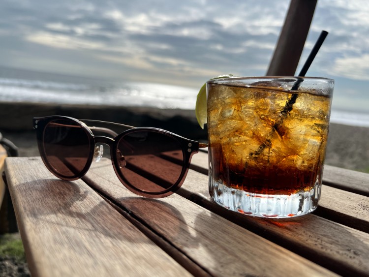 JINS Switch Eyeglasses with Clip On Sunglasses