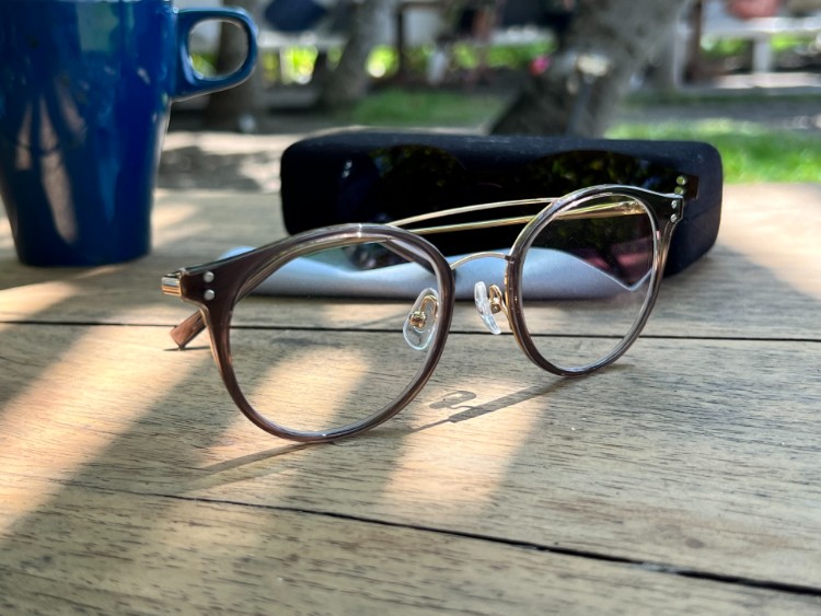 JINS Switch Glasses without Sunglasses Plate