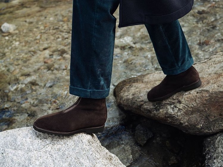 Borjas Suede Boots Made In Spain