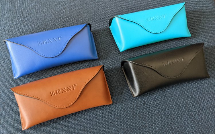 Zenni Leather Cases In Various Colors